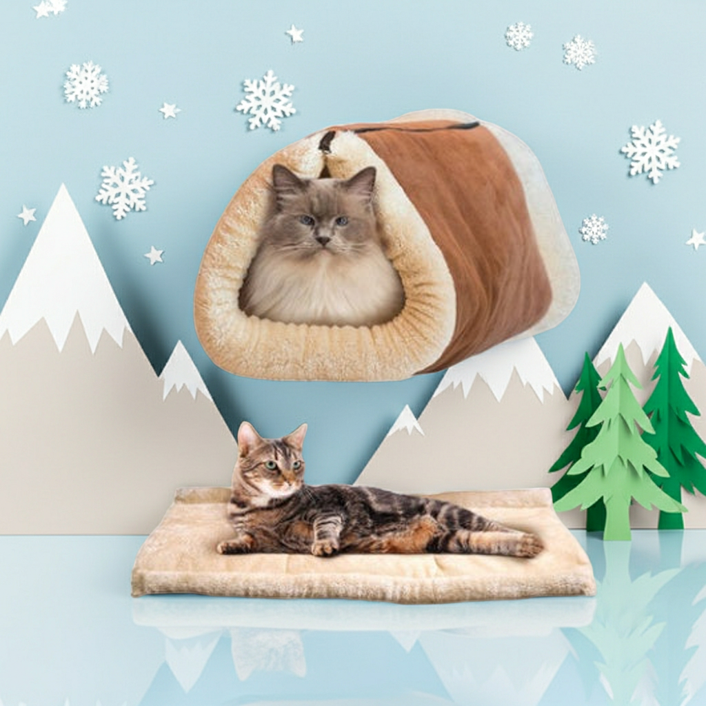 Cat Tunnelsleeping Bag Kennellitter Pets Nest Pet Supplies Pet Products