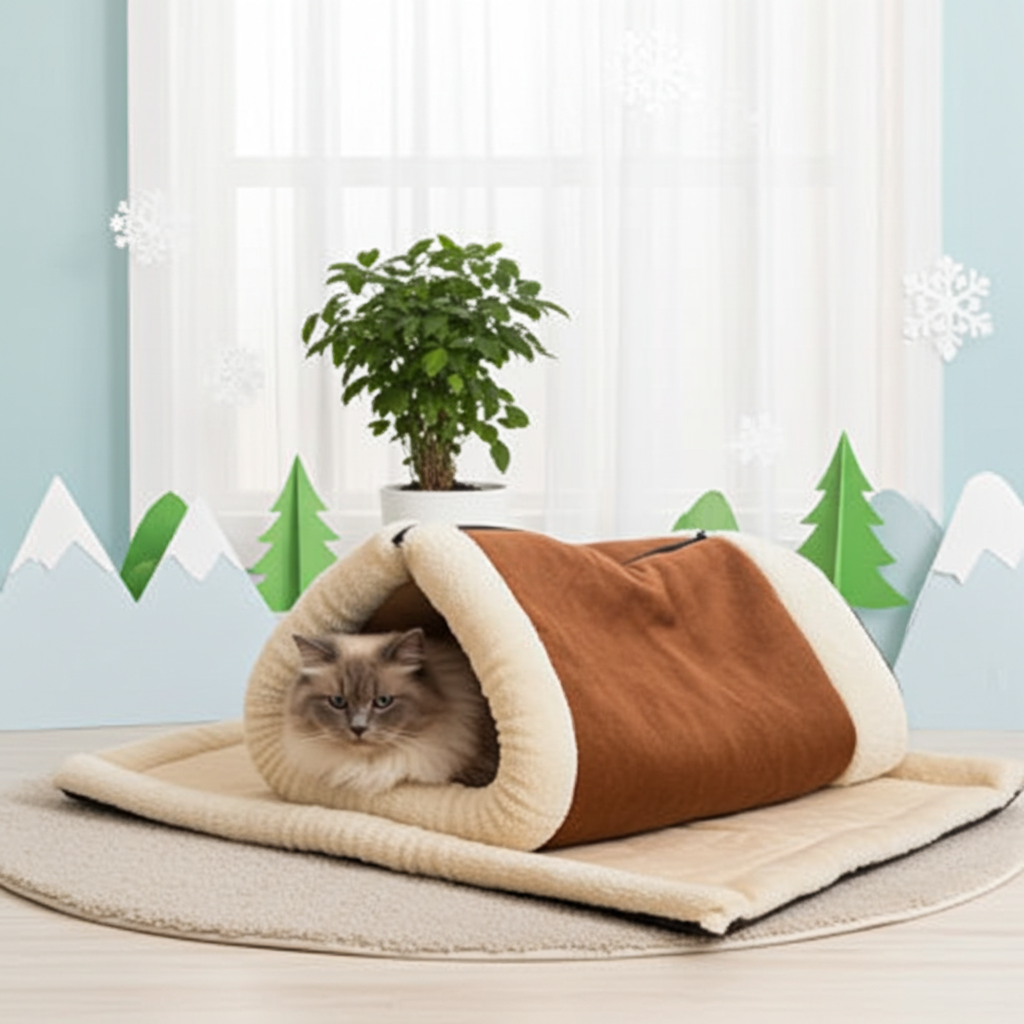 Cat Tunnelsleeping Bag Kennellitter Pets Nest Pet Supplies Pet Products