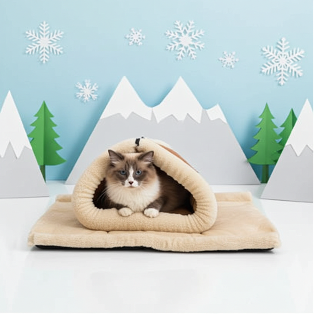 Cat Tunnelsleeping Bag Kennellitter Pets Nest Pet Supplies Pet Products