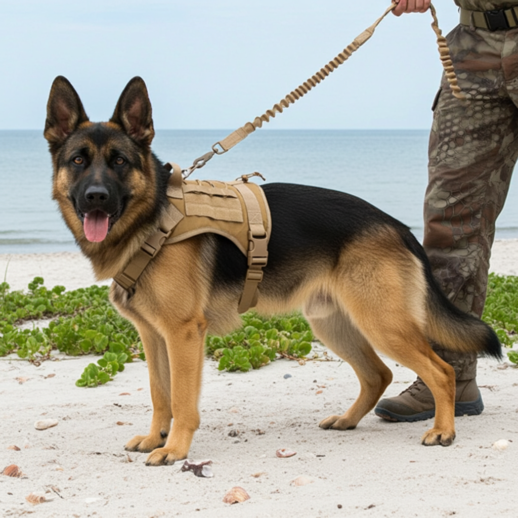 Elastic Buffer Of Outdoor Pet Traction Rope